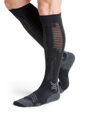 X-SOCKS RUN EXPERT EFFEKTOR OTC - Black Charcoal - Over The Calf - 7 of 8