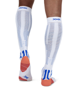 X-SOCKS RUN EXPERT EFFEKTOR OTC - White Orange Twyce Blue - Over The Calf - 4 of 8