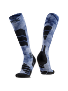 X-SOCKS SKI EXPERT WILD OTC - Tiedye X Black Marine - Over The Calf - 1 of 5