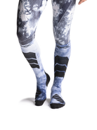 X-SOCKS SKI EXPERT WILD OTC - Tiedye X Black Marine - Over The Calf - 2 of 5