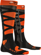 X-SOCKS SKI CONTROL 4.0 - Anthracite Melange Phyton Yellow - Over The Calf - 8 of 8