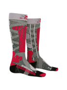 X-SOCKS SKI RIDER 4.0 WMN - Stone Grey Melange Pink - Over The Calf - 2 of 7