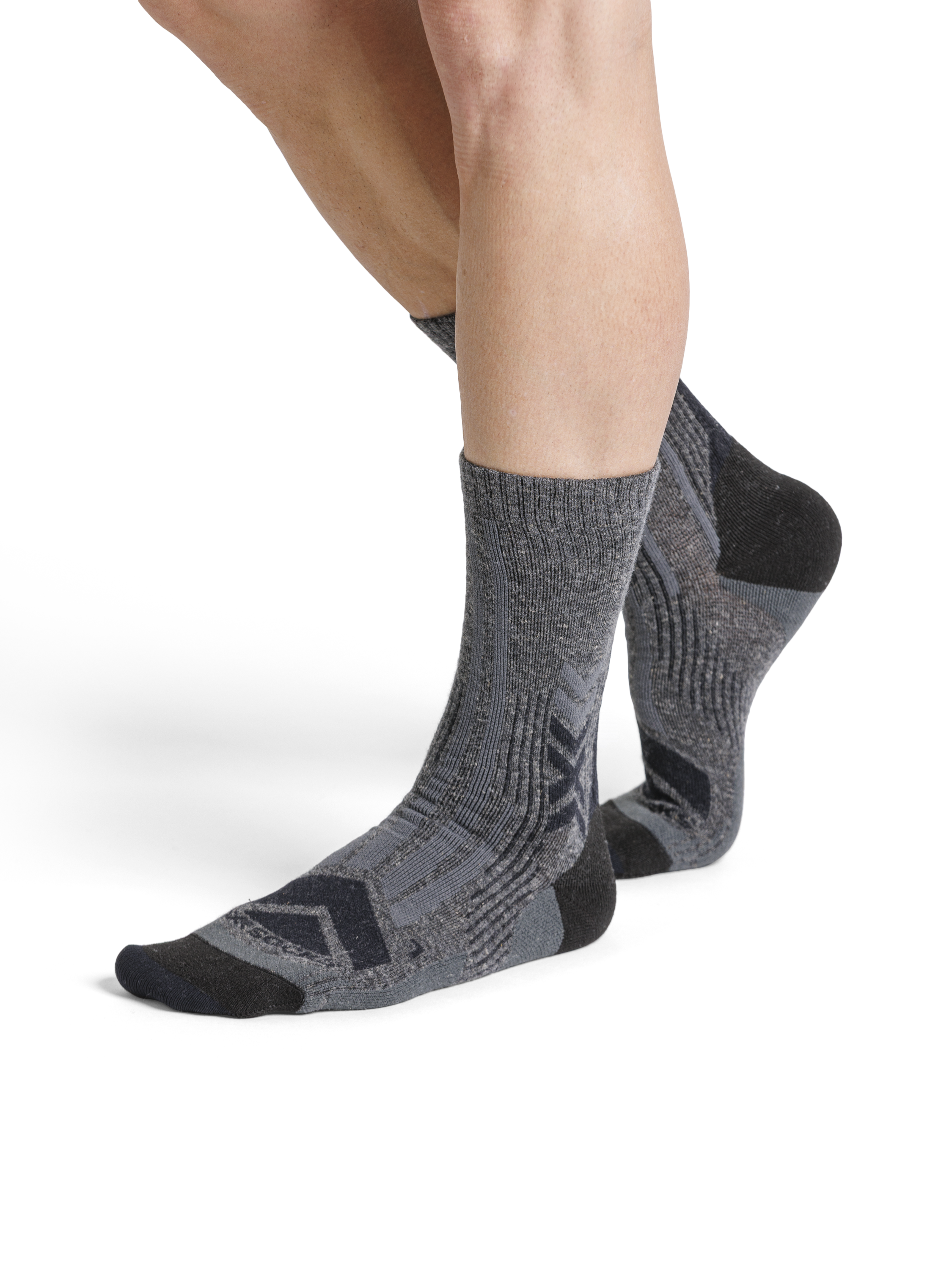 X-SOCKS HIKE PERFORM MERINO CREW - Black Charcoal - Crew - 5 of 6