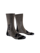 X-SOCKS HIKE PERFORM MERINO CREW - Brown Black - Crew - 1 of 6