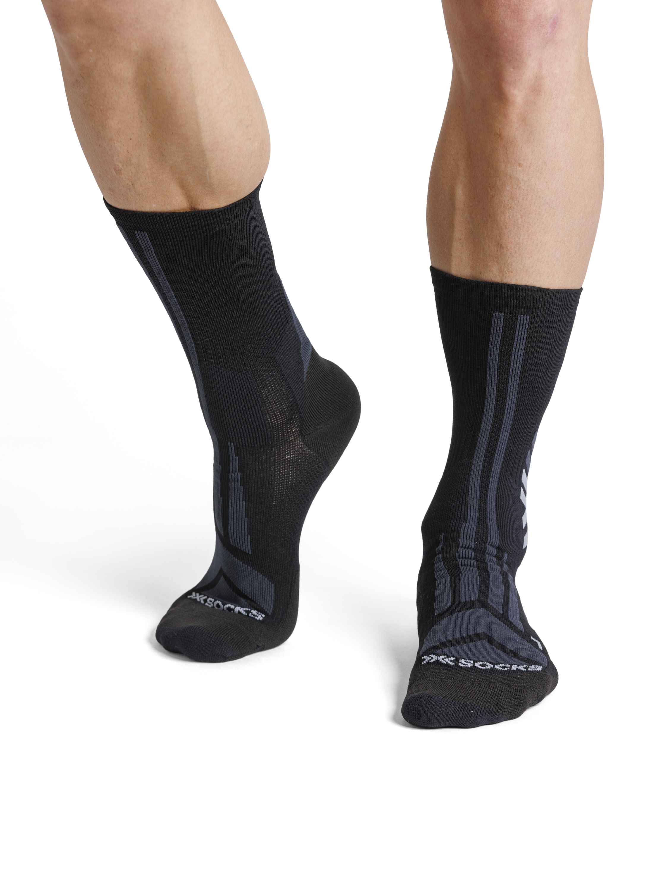 X-SOCKS HIKE DISCOVER CREW - Black Charcoal - Crew - 2 of 12