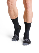 X-SOCKS HIKE EXPERT SILVER CREW - Black Charcoal - Crew - 2 of 8