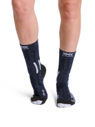 X-SOCKS TREK X MERINO WMN - Midnight Blue Arctic White - Crew - 2 of 6