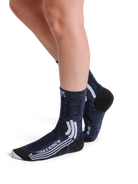 X-SOCKS TREK X MERINO WMN - Midnight Blue Arctic White - Crew - 3 of 6