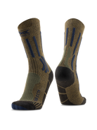 X-SOCKS TREK X CTN - Forest Green Midnight Blue - Crew - 2 of 5