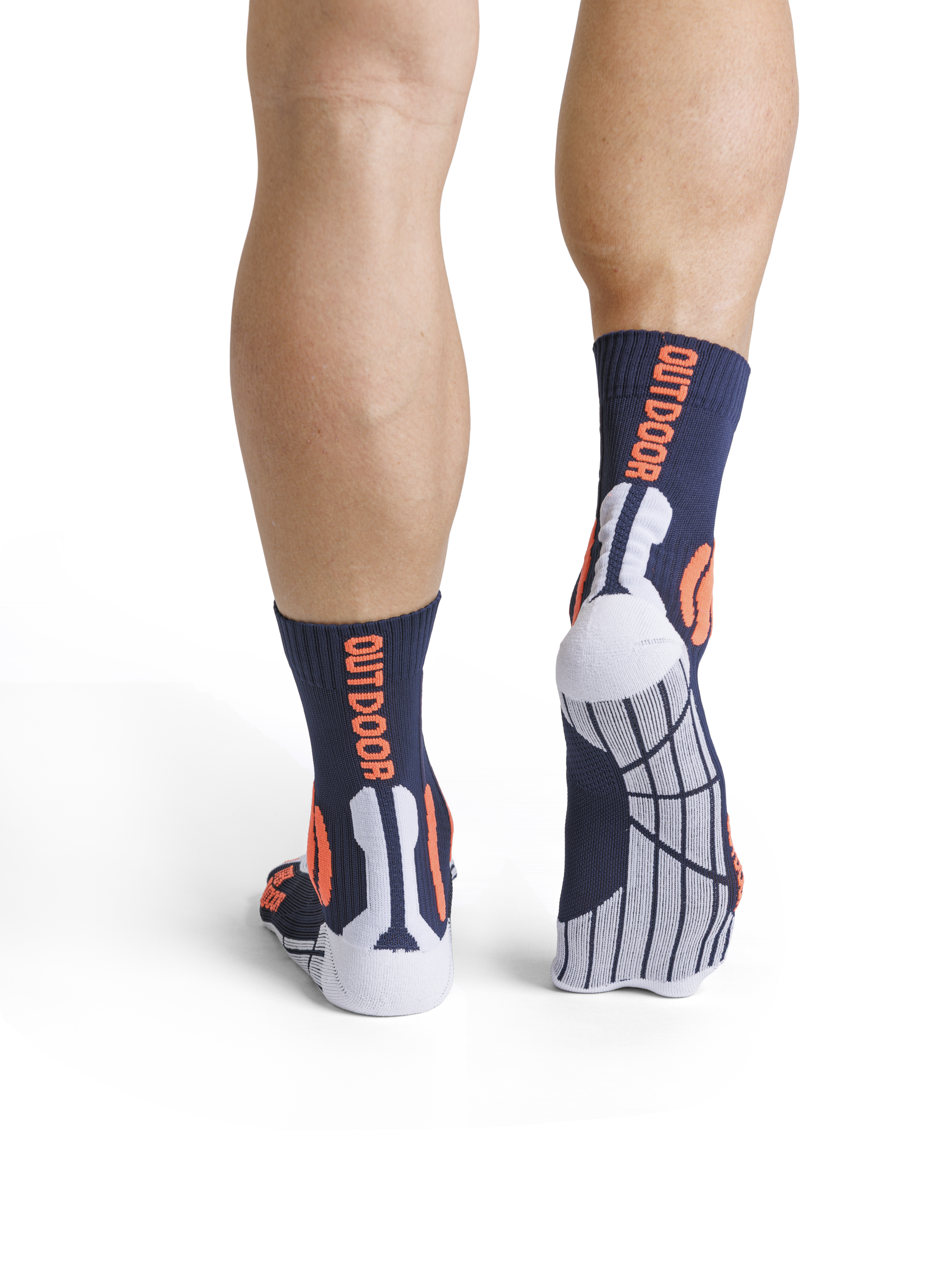 X-SOCKS TREK OUTDOOR - Midnight Blue Kurkuma Orange - Ankle - 8 of 8