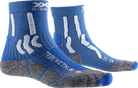 X-SOCKS TREK X CTN JR - Lake Blue Arctic White - Crew - 4 of 7
