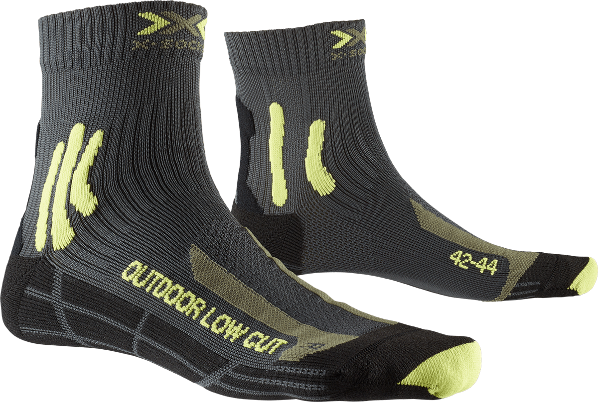X-SOCKS TREK OUTDOOR LOW CUT MEN SOCKS - Anthracite Lime - Low Cut - 6 of 6