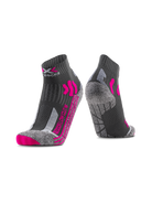 X-SOCKS TREK OUTDOOR LOW CUT WMN - Anthracite Fuchsia - Low Cut - 1 of 4