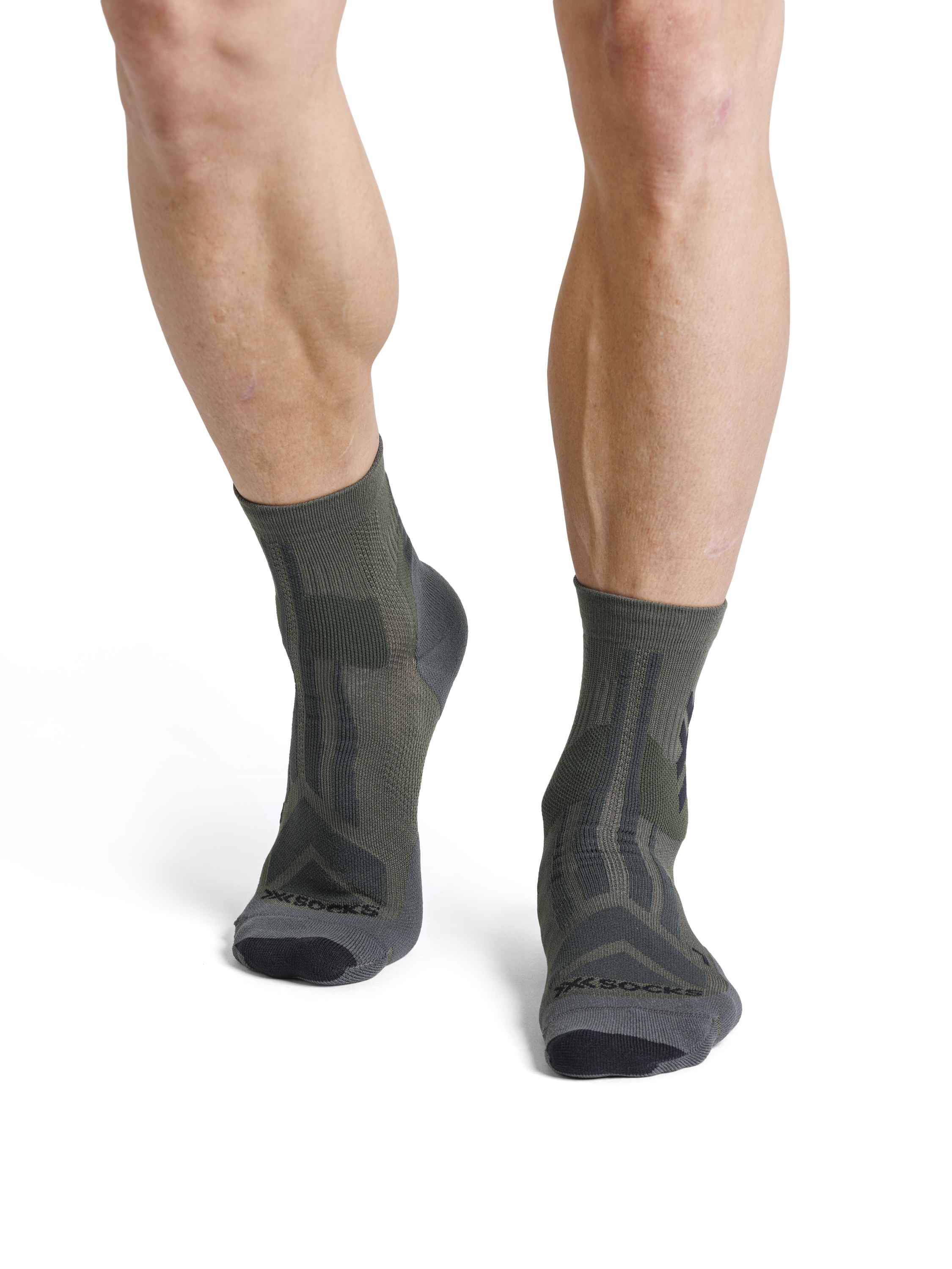 X-SOCKS HIKE DISCOVER ANKLE - Dark Sage Black - Ankle - 10 of 12