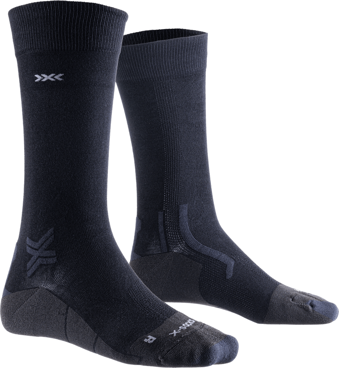 X-SOCKS BUSINESS BAMBOO CREW - Black - Crew - 2 of 2
