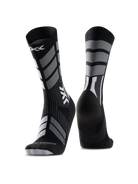 X-SOCKS X-COUNTRY PERFORM MERINO CREW - X Black Grey - Crew - 1 of 8