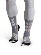 X-SOCKS X-COUNTRY PERFORM MERINO CREW - Seal Grey Light Sand - Crew - 7 of 8