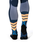 X-SOCKS X-COUNTRY PERFORM CREW - Marine Orange - Crew - 4 of 8