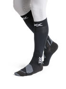 X-SOCKS SKI DISCOVER MERINO OTC - X Black Grey - Over The Calf - 3 of 10