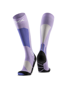 X-SOCKS SKI DISCOVER MERINO OTC - Muted Lavender Light Sand - Over The Calf - 5 of 10