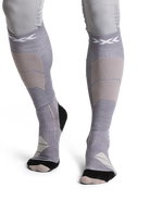 X-SOCKS SKI PERFORM MERINO OTC - Seal Grey Light Sand - Over The Calf - 10 of 20