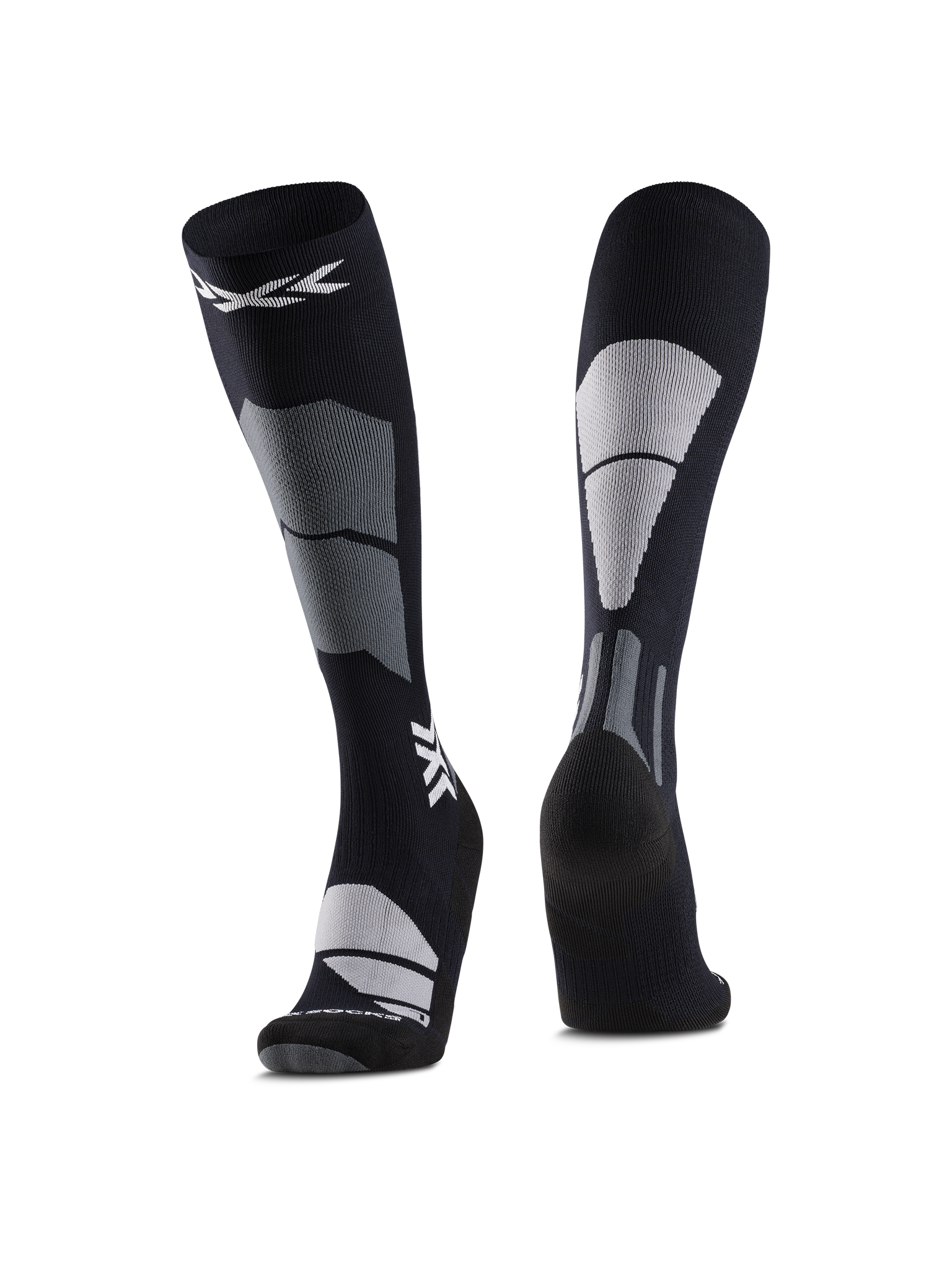 X-SOCKS SKI PERFORM OTC - X Black Light Grey - Over The Calf - 13 of 17