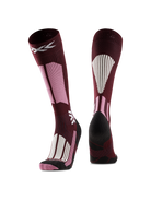 X-SOCKS SKI TOURING PERFORM OTC WMN - Deep Purple Light Sand - Over The Calf - 1 of 4