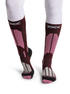 X-SOCKS SKI TOURING PERFORM OTC WMN - Deep Purple Light Sand - Over The Calf - 2 of 4