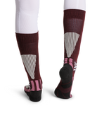 X-SOCKS SKI TOURING PERFORM OTC WMN - Deep Purple Light Sand - Over The Calf - 4 of 4