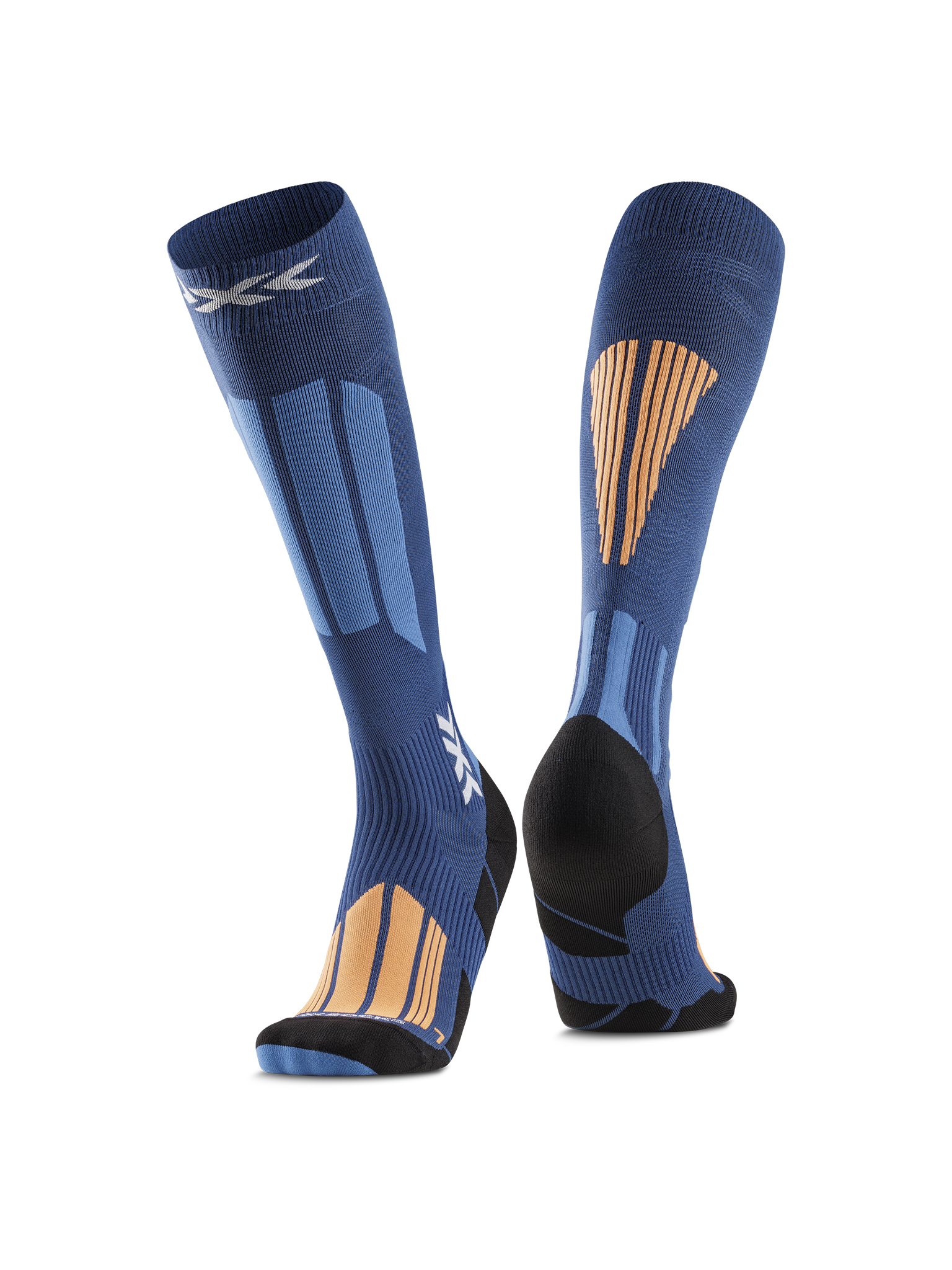 X-SOCKS SKI TOURING EXPERT OTC - Marine Orange - Over The Calf - 1 of 5