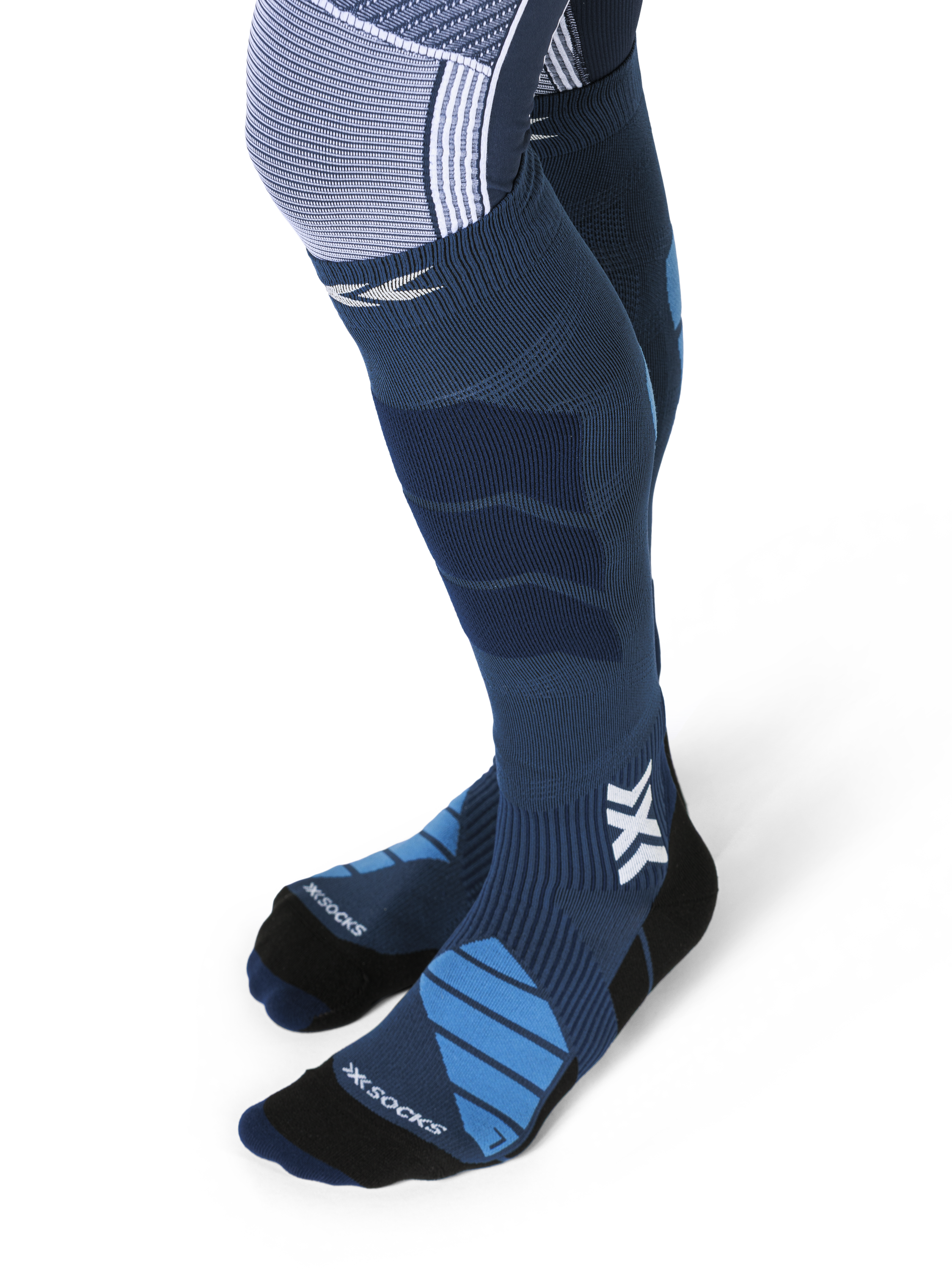 X-SOCKS SKI EXPERT OTC - Marine Mineral Blue - Over The Calf - 3 of 13