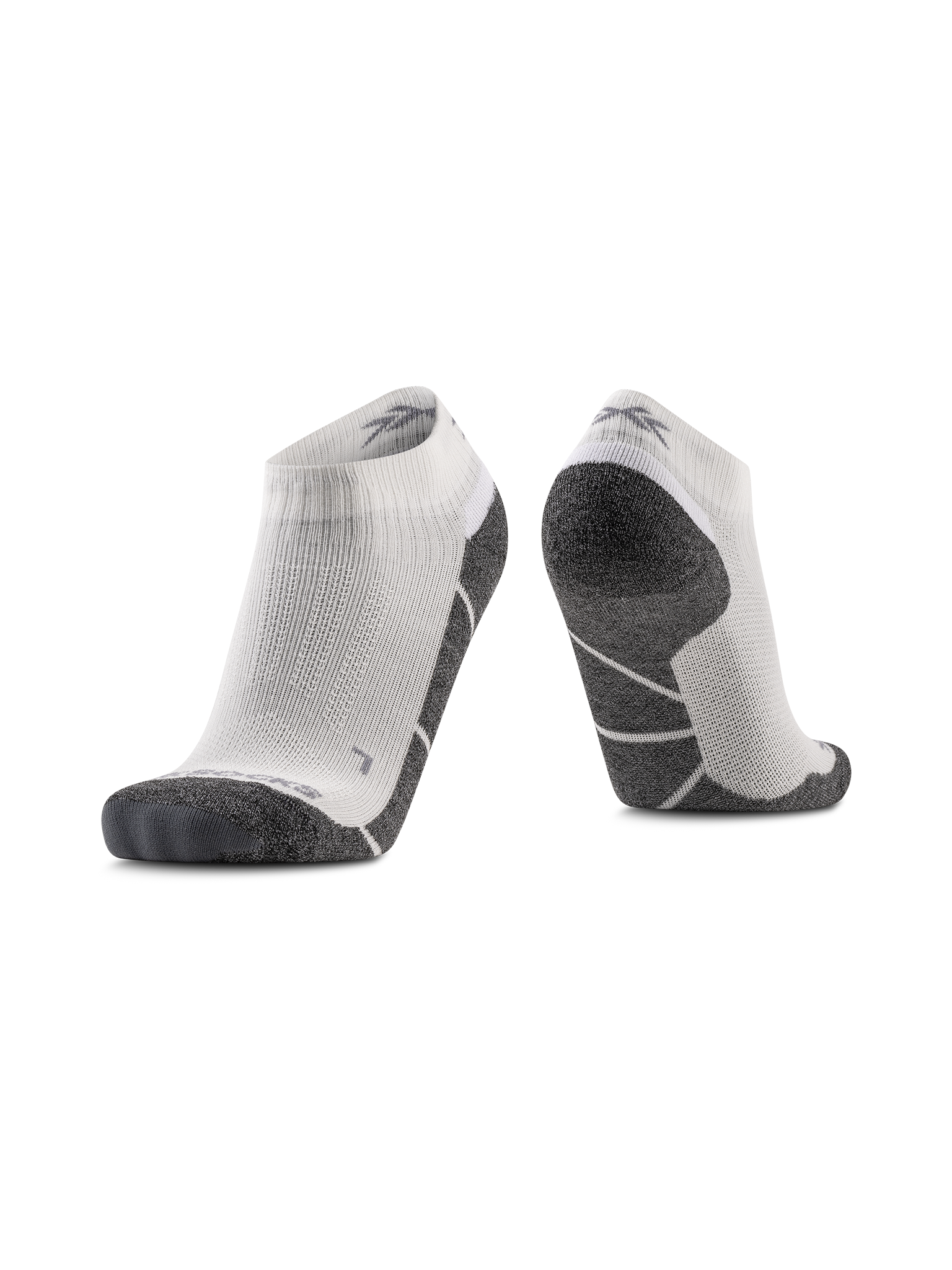 X-SOCKS CORE NATURAL LOW CUT - Arctic White Pearl Grey - Low Cut - 2 of 9