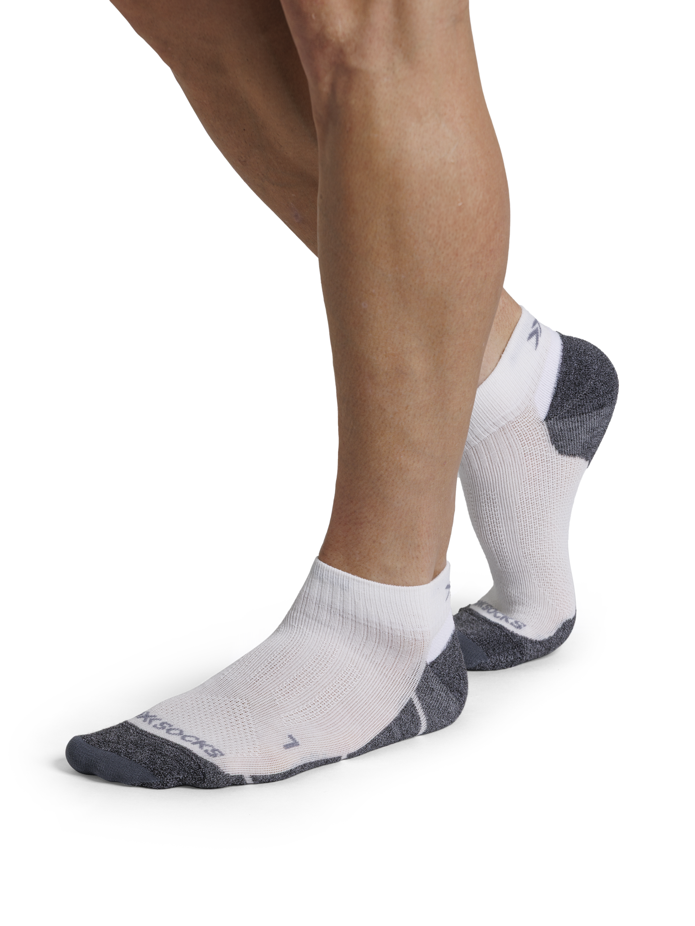 X-SOCKS CORE NATURAL LOW CUT - Arctic White Pearl Grey - Low Cut - 4 of 9