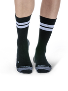 X-SOCKS CORE NATURAL GRAPHICS CREW - Black Charcoal - Crew - 2 of 9