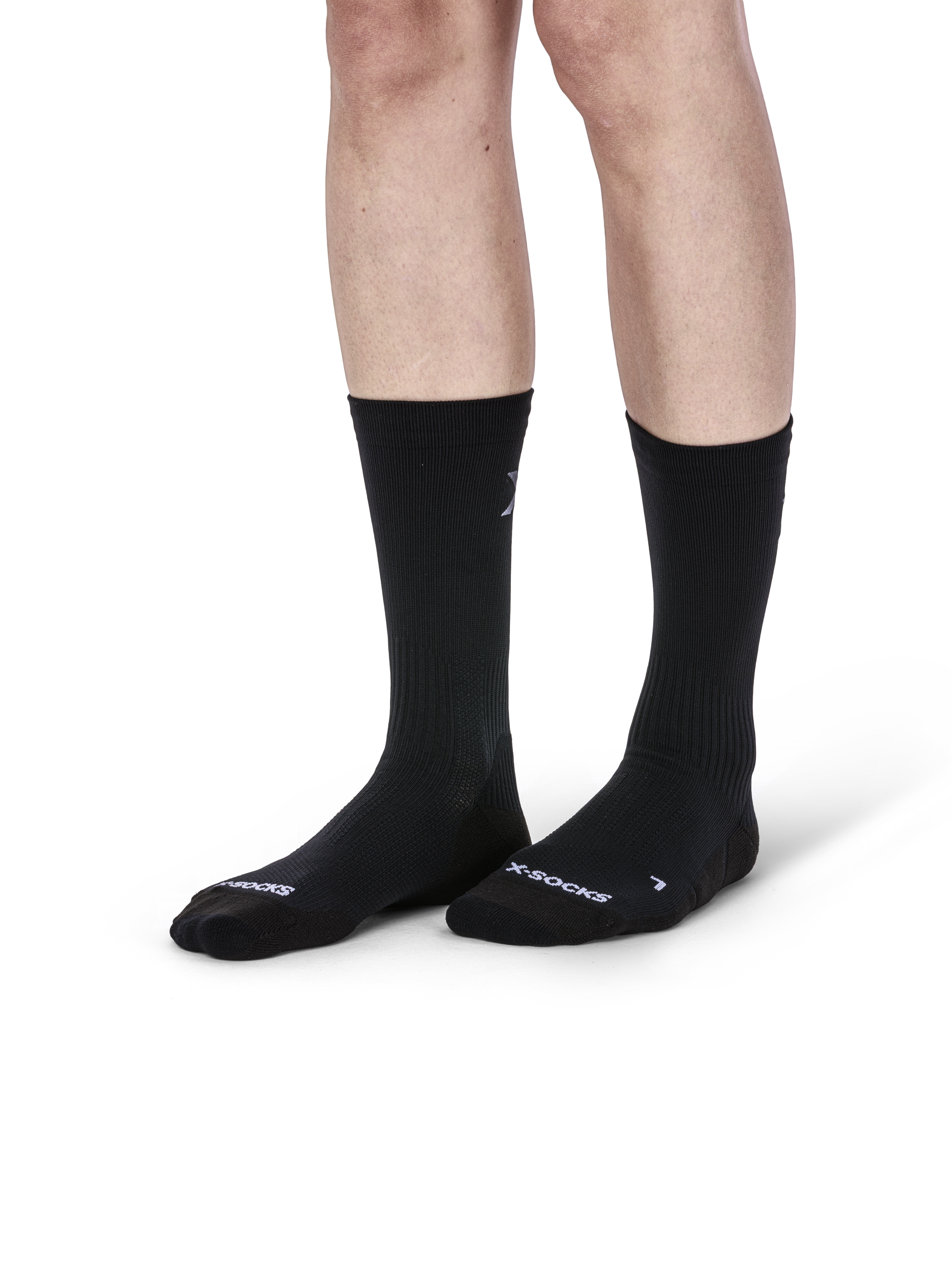 X-SOCKS CORE SPORT GRAPHICS CREW - Opal Black Arctic White - Crew - 4 of 9