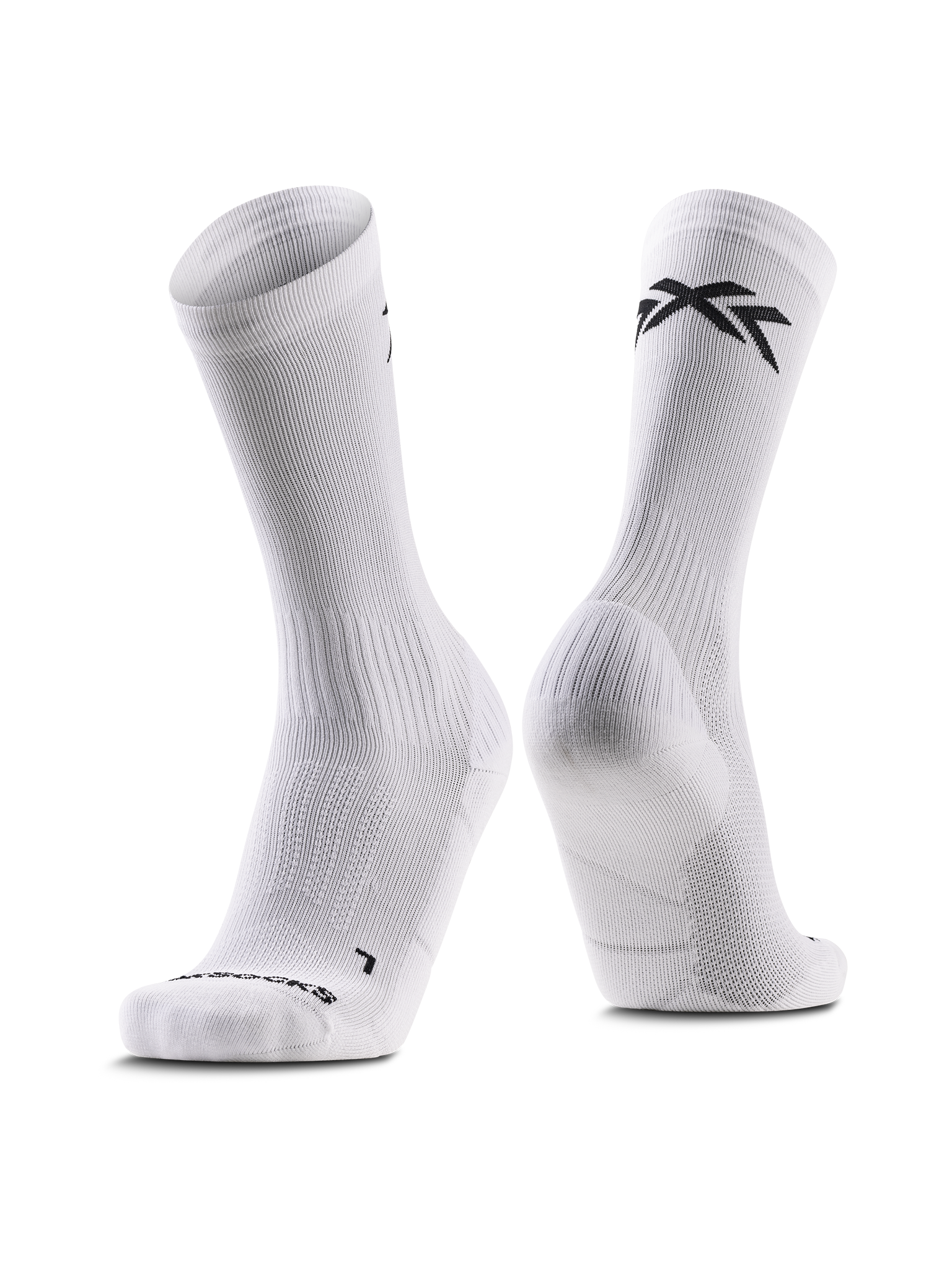X-SOCKS CORE SPORT GRAPHICS CREW - Arctic White Opal Black - Crew - 6 of 9