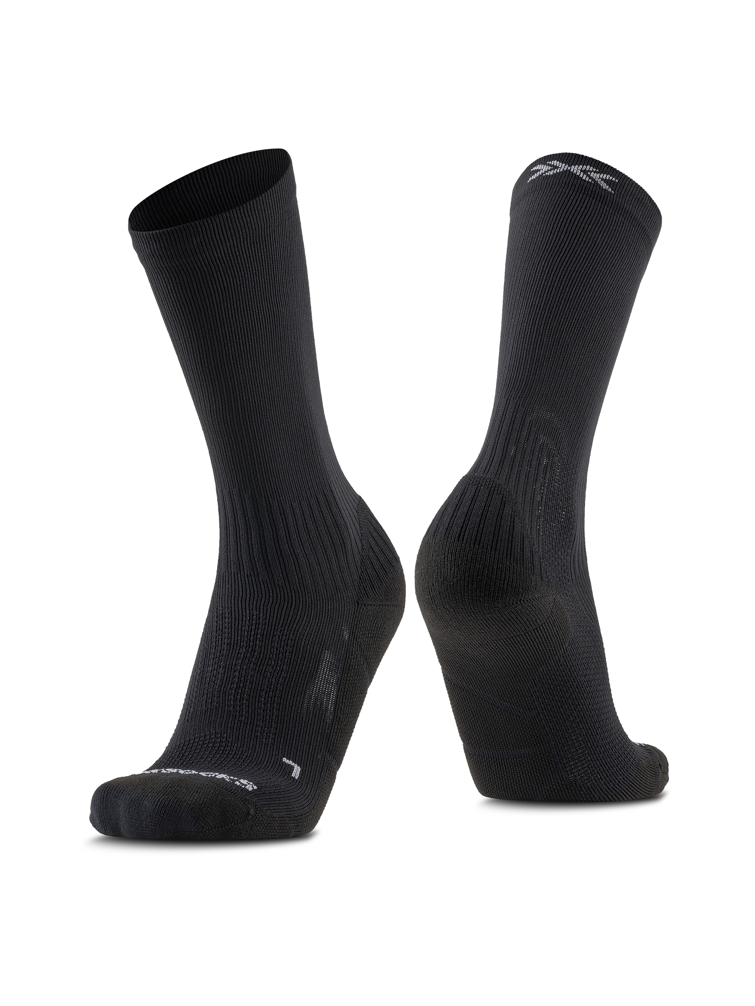 X-SOCKS CORE SPORT CREW - Opal Black Arctic White - Crew - 1 of 9
