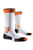 X-SOCKS SPIKE HELIX 4.0 - White X-orange Black - Over The Calf - 1 of 1