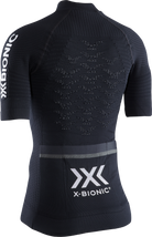 X-BIONIC EFFEKTOR 4.0 CYCLING ZIP SHIRT SH SL WMN - Opal Black Arctic White - T-Shirts - 4 of 8