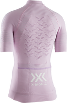 X-BIONIC EFFEKTOR 4.0 CYCLING ZIP SHIRT SH SL WMN - Magnolia Purple Arctic White - T-Shirts - 8 of 8