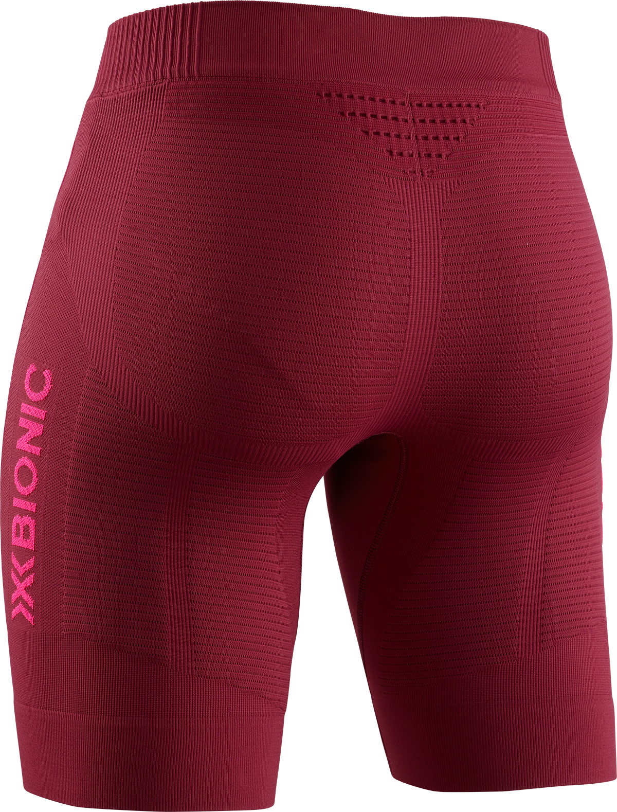 X-BIONIC INVENT 4.0 RUNNING SHORTS WMN - Namib Red Neon Flamingo - Shorts - 4 of 6