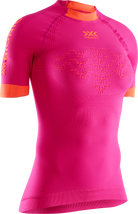 X-BIONIC THE TRICK 4.0 RUNNING SHIRT SH SL WMN - Trick Pink Kurkuma Orange - T-Shirts - 7 of 8