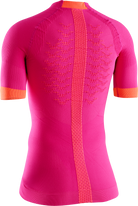 X-BIONIC THE TRICK 4.0 RUNNING SHIRT SH SL WMN - Trick Pink Kurkuma Orange - T-Shirts - 8 of 8
