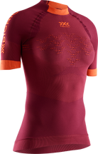 X-BIONIC THE TRICK 4.0 RUNNING SHIRT SH SL WMN - Namib Red Kurkuma Orange - T-Shirts - 3 of 8