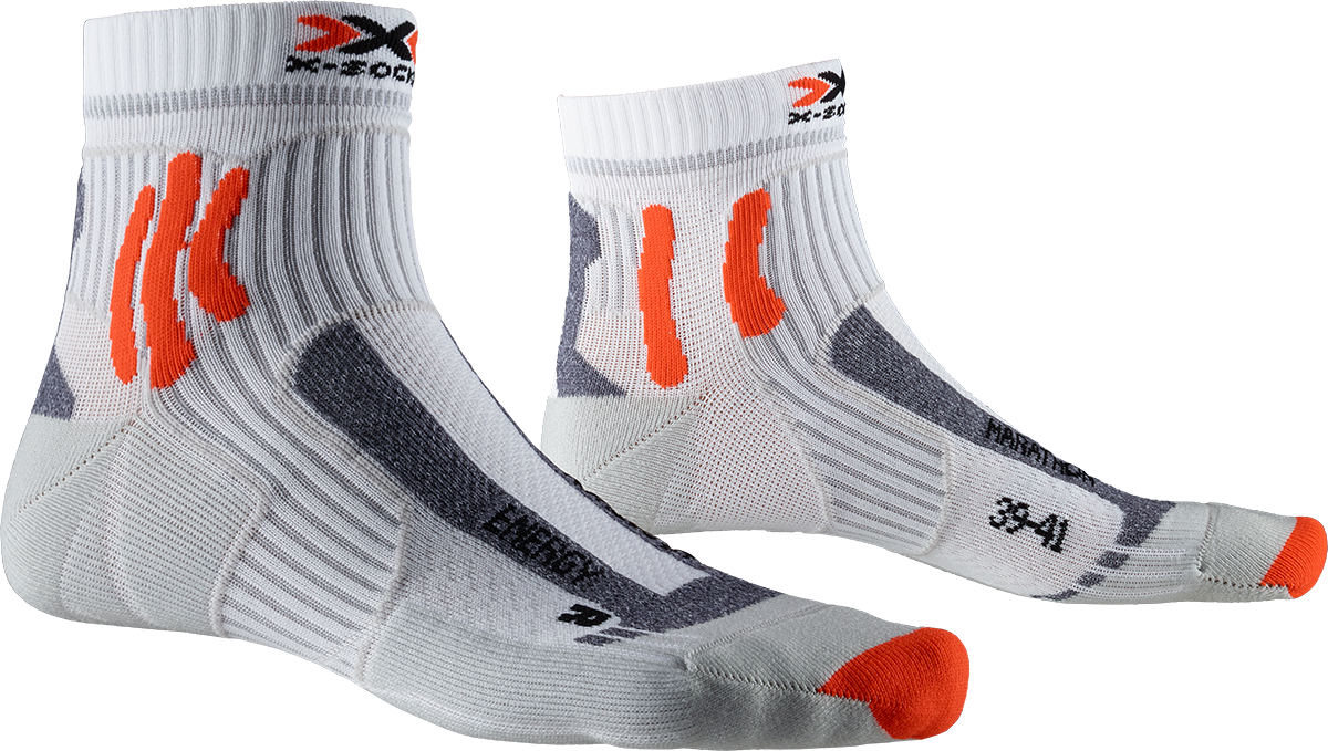 X-SOCKS MARATHON ENERGY - Teal Blue Arctic White - Ankle - 6 of 11
