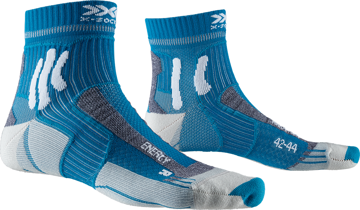 X-SOCKS MARATHON ENERGY - Twyce Blue Anthracite - Ankle - 9 of 11