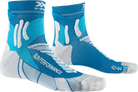 X-SOCKS RUN PERFORMANCE - Teal Blue Pearl Grey - Low Cut - 3 of 5