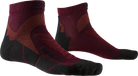 X-SOCKS RUN DISCOVERY - Dark Ruby Opal Black - Ankle - 4 of 5