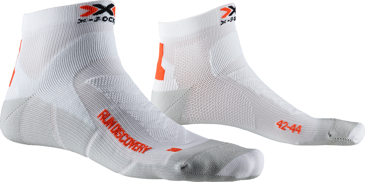 X-SOCKS RUN DISCOVERY - Arctic White Dolomite Grey - Ankle - 3 of 5