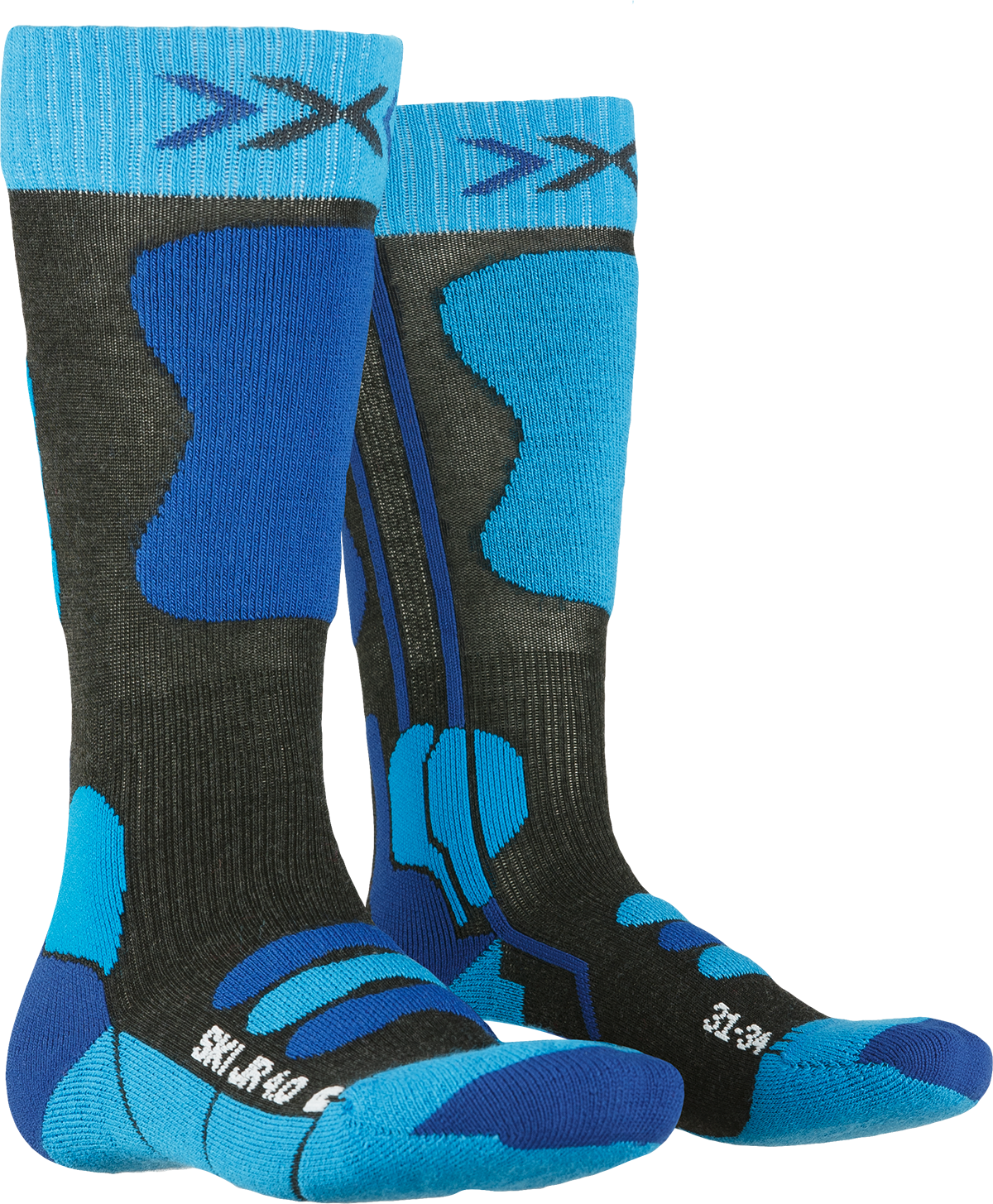 Calcetines de esquí para niños X-Socks Ski Jr 4.0 xsss00w19j-g047
